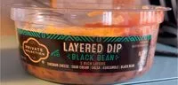 Mängden socker i Layered black bean dip