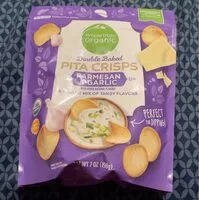 Mängden socker i Double baked pita crisps