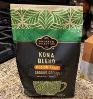 Mängden socker i Kona Blend Medium Roast Ground Coffee