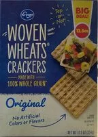 Mängden socker i Woven wheats crackers