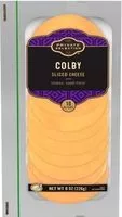 Mängden socker i Colby sliced cheese count