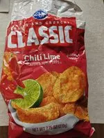 Mängden socker i classic chili lime flavored potato chips