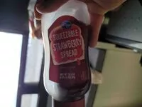Mängden socker i Squeezable strawberry spread