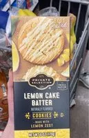 Mängden socker i Lemon cake batter cookies