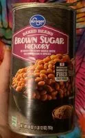 Mängden socker i Baked beans brown sufar hickory