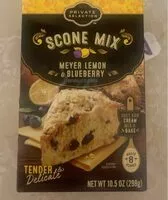 Mängden socker i Meyer Lemon & Blueberry Scone Mix