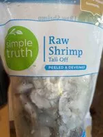 Mängden socker i Raw Shrimp