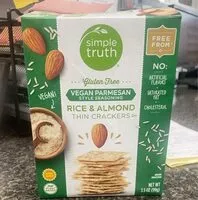 Mängden socker i Rice & almond thin crackers