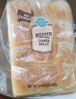Mängden socker i Potato Dinner Rolls