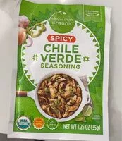 Mängden socker i Spicy chile verde