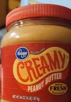 Mängden socker i Creamy peanut butter