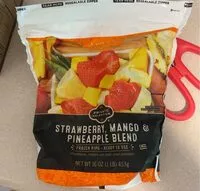 Mängden socker i Strawberry mango and pineapple bun