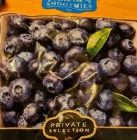 Mängden socker i Frozen blueberries