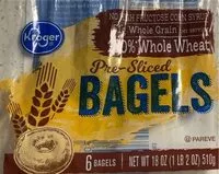 Mängden socker i 100%whole wheat bagels