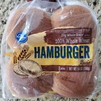 Mängden socker i Kroger Whole Wheat Hamburger Buns