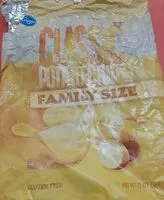 Mängden socker i Classic Potato Chips