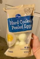 Mängden socker i Hard cooked peeed eggs