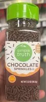 Mängden socker i Chocolate Sprinkles