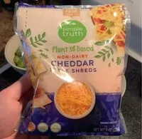 Mängden socker i Non-Dairy Cheddar Style Shreds