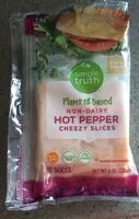 Mängden socker i Plant Based Non-Dairy Hot Pepper Cheezy Slices