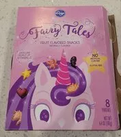 Mängden socker i Fairy Tales fruit-flavored snacks