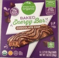 Mängden socker i Chocolate chip baked energy bar