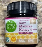 Mängden socker i Raw manuka honey