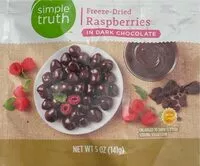 Mängden socker i Freeze-Dried Raspberries in Dark Chocolate