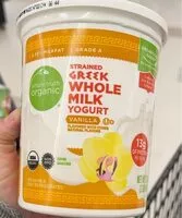 Mängden socker i Greek whole milk yogurt