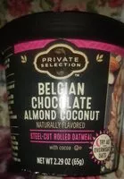 Mängden socker i Belgian chocolate almond and coconut