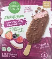Mängden socker i Chocolate Raspberry Frozen Dessert Bars