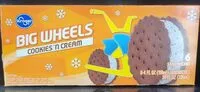 Mängden socker i Big wheels Cookies'n cream