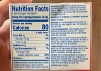 Mängden socker i Gelatin dessert cherry