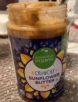 Mängden socker i Crunchy sunflower butter