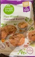 Mängden socker i Plant based Oatmeal Raisin Cookies