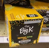 Mängden socker i Zero sugar lemon lime soda