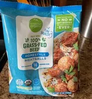 Mängden socker i 100% Grass Fed Homestyle Meatballs