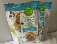 Mängden socker i Grain free keto seed crackers