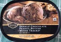 Mängden socker i Denali Chocolate Peanut Butter Moose Tracks Ice Cream