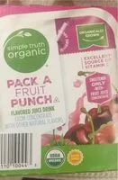 Mängden socker i Pack a fruit punch