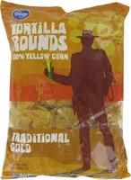 Mängden socker i Traditional gold round tortilla chips