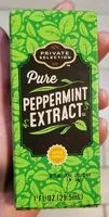 Mängden socker i Pure Peppermint Extract