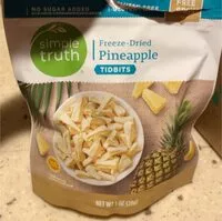 Mängden socker i Freeze dried pineapple tidbits