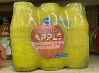 Mängden socker i Kroger Apple juice