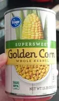 Mängden socker i Super sweet golden corn