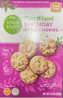 Mängden socker i Plant Based Birthday Mini Cookies