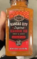 Mängden socker i Kansas city seasoning rub - private selection