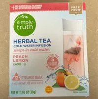 Mängden socker i Herb tea cold water infusion