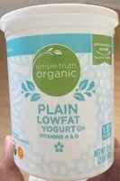 Mängden socker i Plain lowfat yogurt