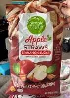 Mängden socker i Apple straws cinnamon sugar
